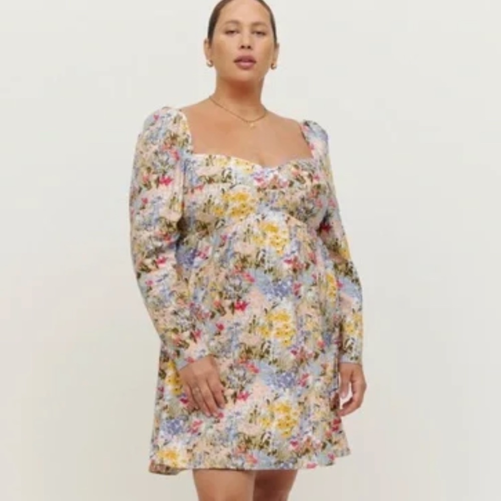 Reformation Kenzi Dress Es Countryside Floral Size 14